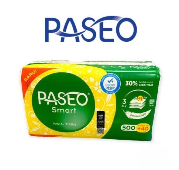 Tissu Wajah 500+200 Sheet /Pack